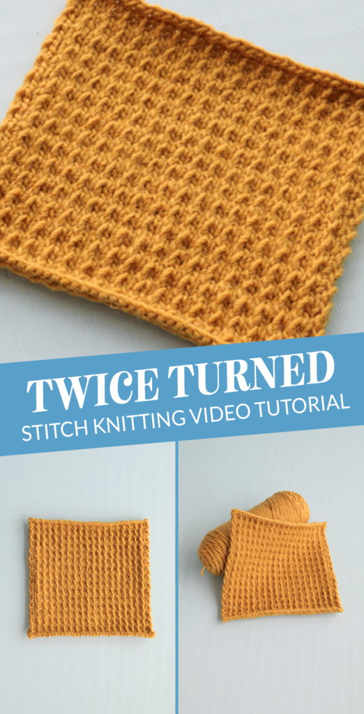 Heidi from Hands Occupied walks you through how to knit the Twice Turned Stitch in a video tutorial. Using a combination of twisted and slipped stitches, this stitch knits up into a nice dense fabric that would be right at home in a warm sweater.