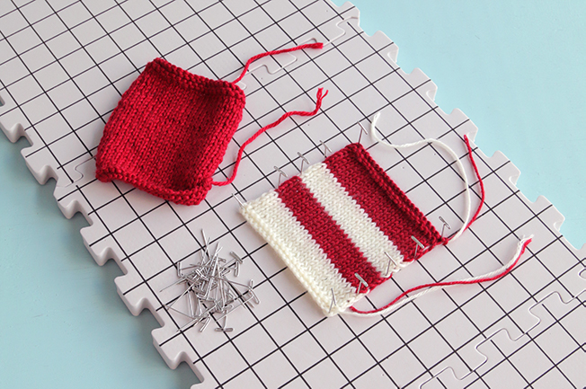 Wet blocking, also called immersive blocking, is one of the most common methods for finishing a knitting project and helping ensure its final size and shape. Learn basic blocking for absolute beginners in an easy-to-follow video tutorial.