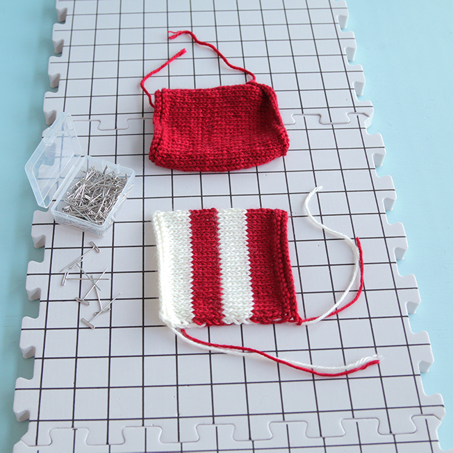 Wet blocking, also called immersive blocking, is one of the most common methods for finishing a knitting project and helping ensure its final size and shape. Learn basic blocking for absolute beginners in an easy-to-follow video tutorial.