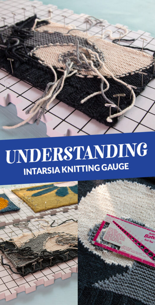 Learn about stitch aspect ratio in knitting, how it relates to gauge, and how understanding it can help you achieve better intarsia knitting results.