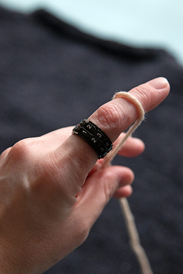 3 Tips for Counting Rows in Knitting / Spiral Hill Sweater Vest Knit ...